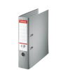 ESSELTE Iratrendező, 80 mm, A4, PP/PP, élvédő sínnel, Esselte Standard Plus, szürke (81188)