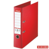 ESSELTE Iratrendező, 80 mm, A4, PP/PP, élvédő sínnel, Esselte Standard Plus, Vivida piros (81183)