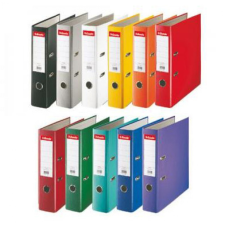 ESSELTE Iratrendező A4, 5cm, élvédő sínnel, 81197 Esselte Economy fekete gyűrűskönyv