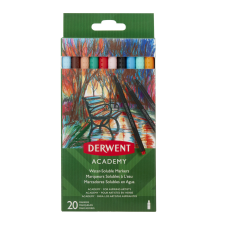 Esselte Kft. Derwent Academy akvarell filctoll készlet, 20 db filctoll, marker