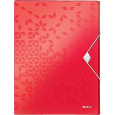 ESSELTE Leitz WOW JUMBO A4 pp piros gumis mappa mappa