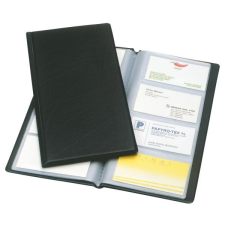 ESSELTE Névjegytartó ESSELTE Standard pvc borítású karton 128 db-os fekete névjegytartó
