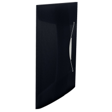 ESSELTE VIVIDA gumis mappa fekete (624043) (esselte624043) mappa