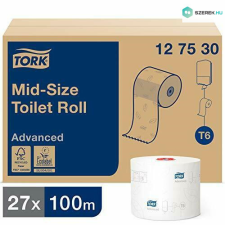 Essity GmbH toalettpapír T6 kompakt Advanced T6, 2r., extra fehér, 100m/tek, 27tek/# higiéniai papíráru