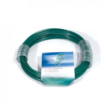 Esska PVC bevonatos zöld horganyzott huzal 1,6x16 m ø1,6 mm műanyag bevonatos lágyacél kötöződrót 16 méteres tekercsben barkácsolás, csiszolás, rögzítés