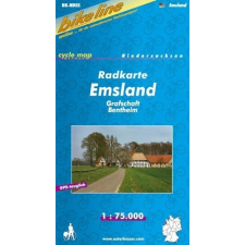 Esterbauer Verlag Emsland kerékpáros térkép 1:75 000 térkép