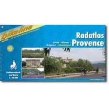 Esterbauer Verlag Provence kerékpáros atlasz Esterbauer 1:75 000 Provence kerékpáros térkép térkép