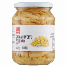 ÉSZAK ÜVÉRT KFT Coop vágott sárgahüvelyű zöldbab 680 g konzerv