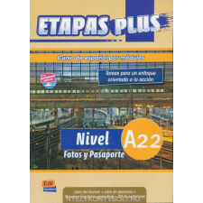 ETAPAS PLUS NIVEL A2.2 LIBRO/EJERCI nyelvkönyv, szótár