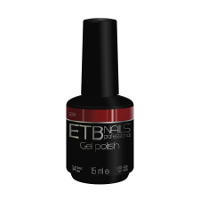 ETB nails Gél lakk 339 Ruby Sparkles 15ml lakk zselé