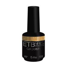 ETB nails Gél lakk 357 True Gold 15ml lakk zselé
