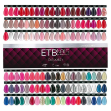 ETB nails Gél Lakk 411 Red Wine 15ml lakk zselé