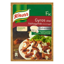 Ételalap KNORR Fix Gyros fokhagymás dresszinggel 40g alapvető élelmiszer