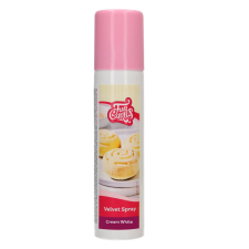  Ételfesték Bársony spray FunCakes (100 ml) - Cream white/Krém fehér sütés és főzés