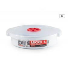  Ételtároló doboz kerek 1 literes mûanyag mikrózható 8311226 konyhai eszköz