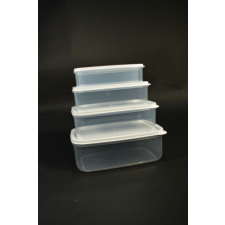  Ételtároló műanyag konyhai doboz szett 5 db uzsonnás doboz