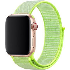 Eternico Airy Apple Watch 42mm / 44mm / 45mm  Satin Green and Green edge okosóra kellék