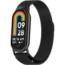 Eternico Elegance Milanese Xiaomi Smart Band 8 / 9 / 10 black okosóra kellék