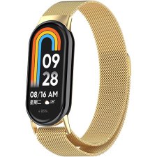 Eternico Elegance Milanese Xiaomi Smart Band 8 / 9 / 10 gold okosóra kellék