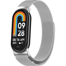 Eternico Elegance Milanese Xiaomi Smart Band 8 / 9 - ezüst okosóra kellék