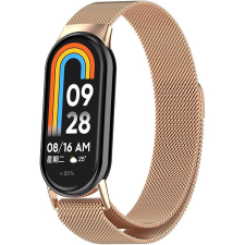 Eternico Elegance Milanese Xiaomi Smart Band 8 / 9 - rose gold okosóra kellék