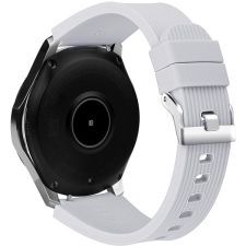 Eternico Elegance Vertical Grain Silver Buckle universal Quick Release 22mm - ezüst okosóra kellék