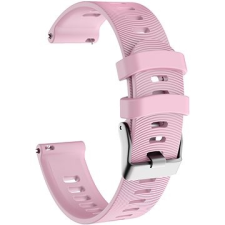 Eternico Garmin Quick Release 20 Silicone Band Steel Buckle rózsaszín okosóra kellék