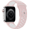 Eternico Sporty Apple Watch 42mm / 44mm / 45mm - Cloud White and Pink