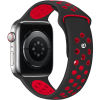 Eternico Sporty Apple Watch 42mm / 44mm / 45mm - Cool Lava and Black (AET-AWSP-LaBl-42)