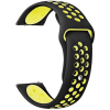 Eternico Sporty Universal Quick Release 20mm - Vibrant Yellow and Black (AET-U20SP-YeBl)