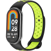 Eternico Sporty Xiaomi Smart Band 8 / 9 / 10 szíj - Solid Black and Yellow