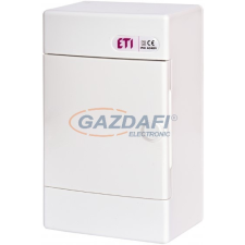 ETI 001100141 ECT4PO DIDO-E 1x4 modulos elosztó szekrény, falra szerelhető, teli ajtó villanyszerelés