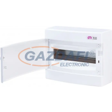 ETI 001101006 ECT12PO DIDO-E 1x12 modulos elosztó szekrény, falra szerelhető, teli ajtó villanyszerelés