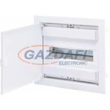 ETI 001101025 ECG14 14 modulos elosztó szekrény, süllyesztett, fehér fémajtóval villanyszerelés