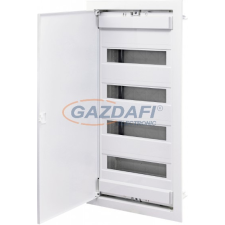 ETI 001101028 ECG56 56 modulos elosztó szekrény, süllyesztett, fehér fémajtóval villanyszerelés
