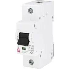 ETI 002121731 ETIMAT10 B80A 1p 10kA kismegszakító, 1,5 modul villanyszerelés