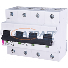 ETI 002136731 ETIMAT10 C80A 3p+N 10kA kismegszakító, 6 modul villanyszerelés