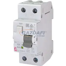 ETI 002173306 KZS 2M AC B25A 300mA áram-védőkapcsolós kismegszakító villanyszerelés