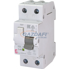 ETI 002173328 KZS 2M AC C40A 300mA áram-védőkapcsolós kismegszakító villanyszerelés