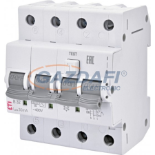 ETI 002174807 KZS-4M 3p AC B32A 30mA áram-védőkapcsolós kismegszakító villanyszerelés