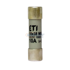 ETI 002625401 CH10x38MM 4A 1000V AC/DC hengeres biztosító multiméterhez villanyszerelés