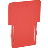 ETI 003903017 ESC-DFM/700 áthidaló elválasztólap ESC-CBC.16 és ESC-CBC.35-hez, piro