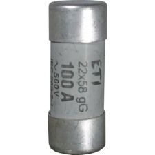 ETI 006711052 CH22/P aM 80A/500V kiütőszeges hengeres biztosító, Ø22mm x 58mm villanyszerelés