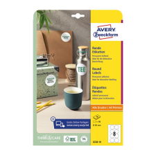 Etikett AVERY L6228-10 69 mm univerzális kör 10 ív/csomag etikett