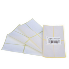 Etikett címke 80x40 mm 60 db/csomag etikett