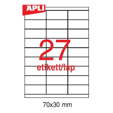 Etikett címke Apli 70x30mm etikett