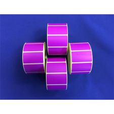 Etikett, thermo, 25x45 mm, 1000 etikett/tekercs, lila etikett