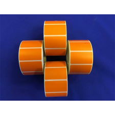 . Etikett, thermo, 25x45 mm, 1000 etikett/tekercs, narancs (ISCT2545N) etikett
