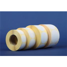 . Etikett, vellum, 50 mm kör, 1000 etikett/tekercs, fehér (5998377104023) etikett