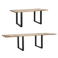  Étkező asztal széle -kihúzható- 180x90x77-teljes hossz 280cm bútor